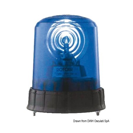 Feux de couleur bleue véhicules prioritaires+ de secours| EAN 8033137189883 Ref 11.097.00
