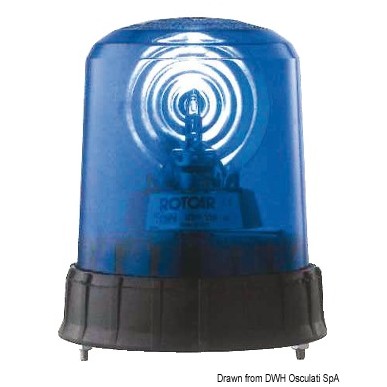 Feux de couleur bleue véhicules prioritaires+ de secours| EAN 8033137189883 Ref 11.097.00