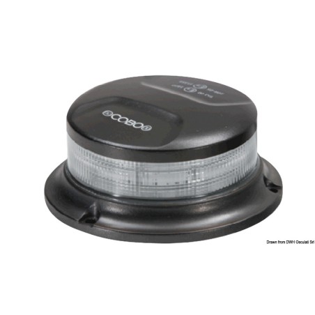 Feu clignotant LED véhicules prioritaires+ de secours| EAN 8033137203930 Ref 11.097.30