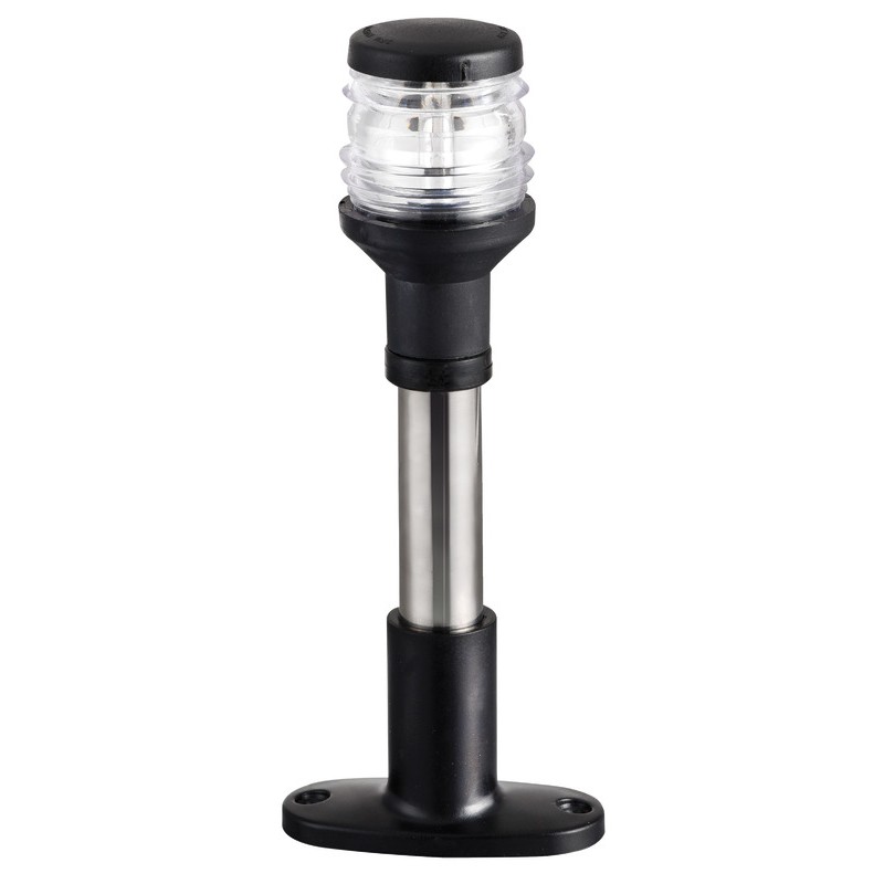 
Hampe Compact en inox 20 cm feu noir 
