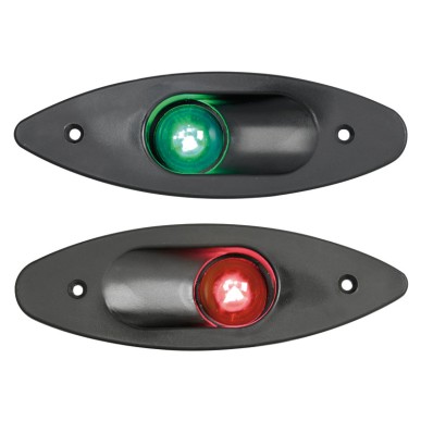 Feux de navigation latéraux encastrer ABS| EAN 8033137012136 Ref 11.129.01