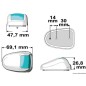 
Feu de navigation  led Orions blanc 360° 
