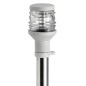 
Hampe rétractable Aisi 316 feu plastique blanc 
