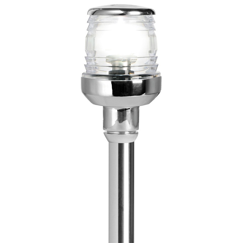 Hampe Classic/LED rabattable 60 cm blanc