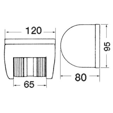 Feux de navigation Utility 78| EAN 8033137017155 Ref 11.417.14
