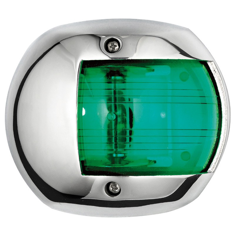 
Feu de navigation Classic 20 LED - 112,5° droit Calotte inox

