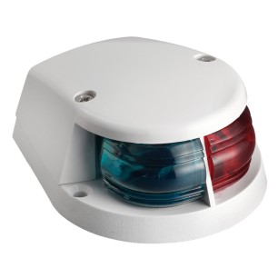 Feux de navigation bicolores rouge/vert de proue ABS| EAN 8033137013812 Ref 11.500.02