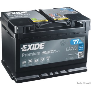 Batteries EXIDE Premium démarrage| EAN 3661024034241 Ref 12.404.03