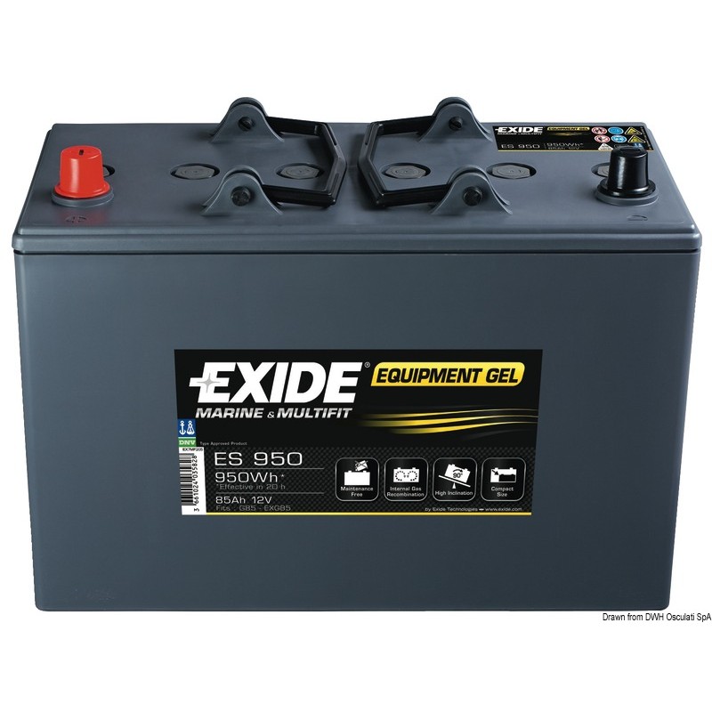 Batterie Exide Gel 85 Ah
Batterie Exide Gel 85 Ah