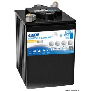Batteries EXIDE Gel équipements+ démarrage| EAN 8033137083136 Ref 12.413.20