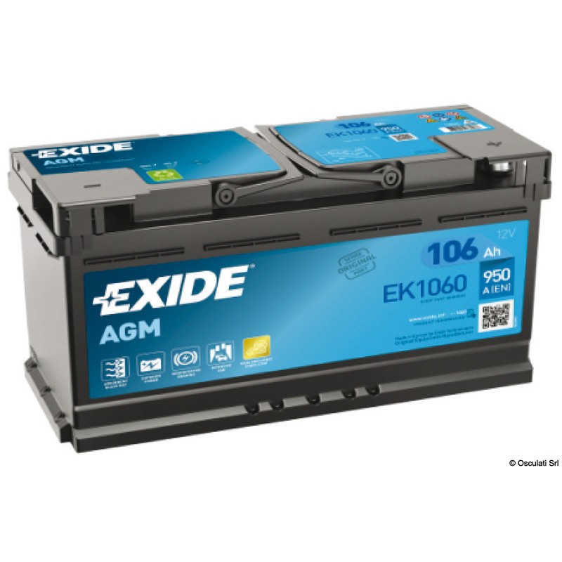 
Batterie pour démarrage et services AGM 96 Ah 
