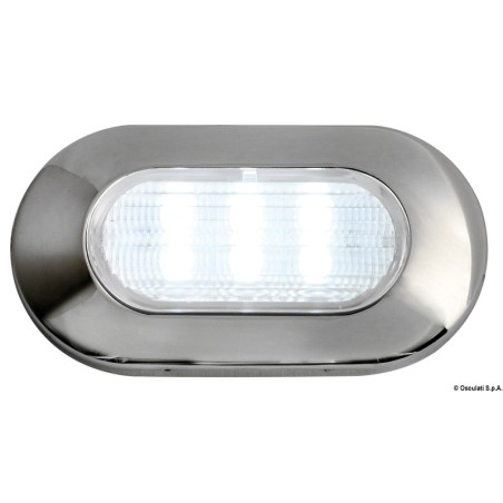 Lumière de courtoisie LED sans encastrement - éclairage frontal| EAN 8033137054433 Ref 13.178.03