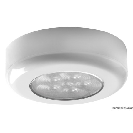 Plafonnier LED encastrement ou externe| EAN 8033137052873 Ref 13.179.56