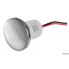 
Lumière de courtoisie LED  encastrer blanc ROUND èclairage bas/haut 
