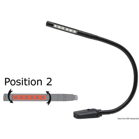 Spot LED articulé lecture des carte ML LABCRAFT| EAN 8033137083556 Ref 13.228.11