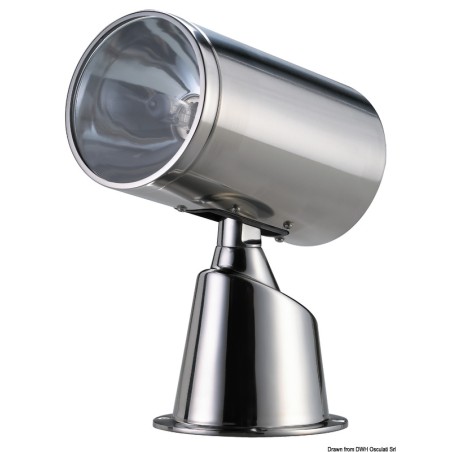 Projecteur électrique Classic acier inoxydable| EAN 8033137224140 Ref 13.229.02