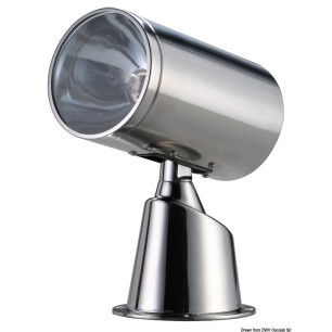 Spot commande électrique Classic inox| EAN 8033137083563 Ref 13.229.12