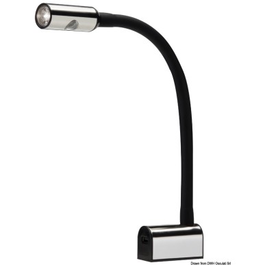 Spot LED articulé tête de lit / lecture des cartes| EAN 8033137198694 Ref 13.237.07
