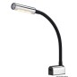 Spot LED articulé de lecture inox + silicone noir
Spot LED articulé de lecture inox + silicone noir