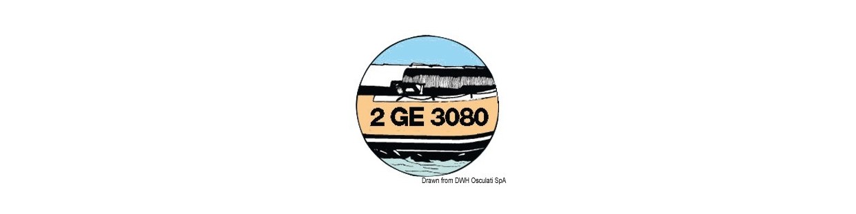 Lettres adhésives et plaques d'identification pour bateau