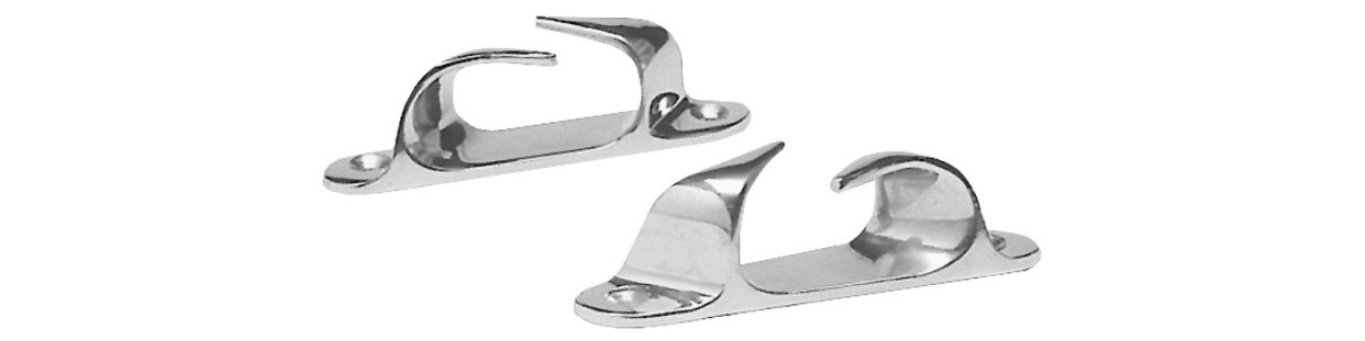 Chaumards en inox pour bateau