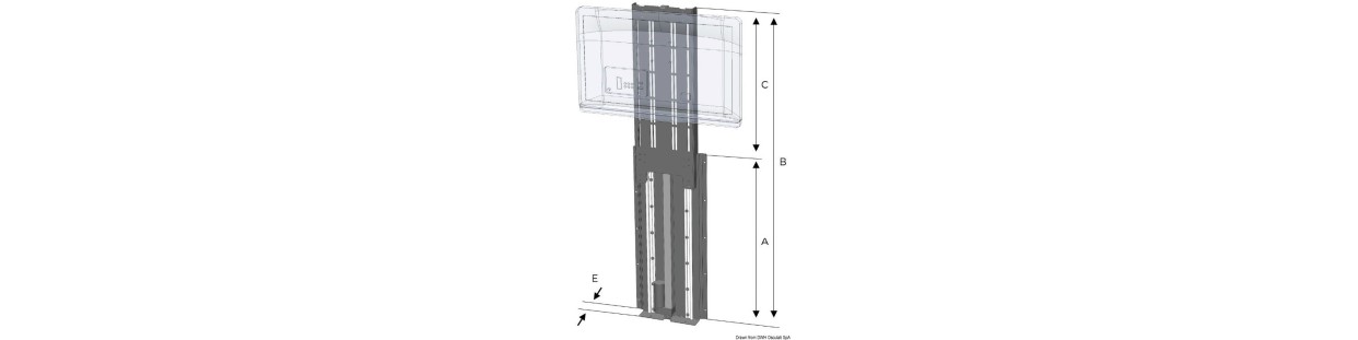 Supports TV camping-car : Installation facile